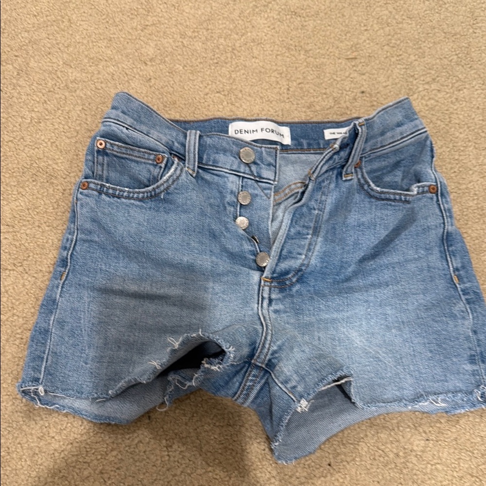 Denim Forum Blue Jean Shorts